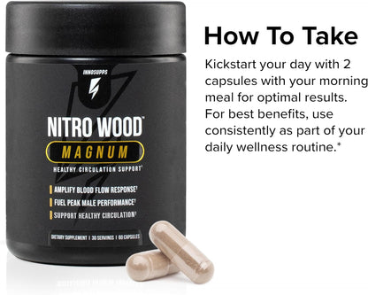Inno Supps Nitro Wood MAGNUM – Stamina & Circulation Support