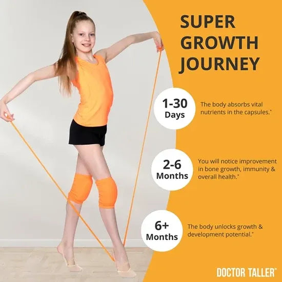 Doctor Taller Advanced Growth Formula – Kids & Teens ,60 Capsules