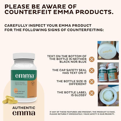 Emma Gut Health – Digestive Support, 60 Capsules