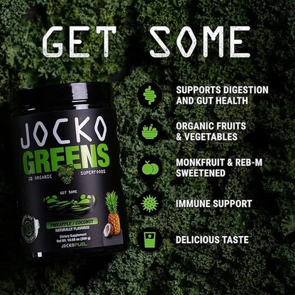 Jocko Fuel Daily Greens – Gut & Immune Support 30 Servings