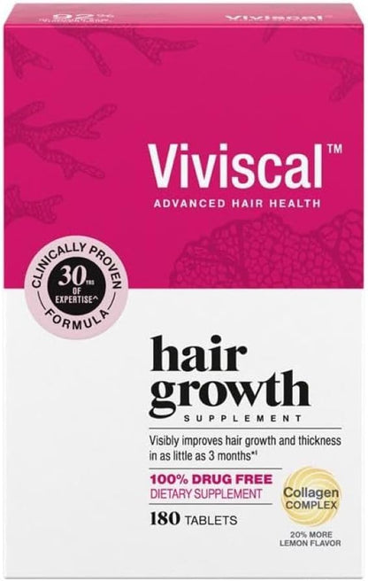 Viviscal Hair Growth Supplement – 180 Tablets