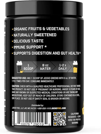 Jocko Fuel Daily Greens – Gut & Immune Support 30 Servings