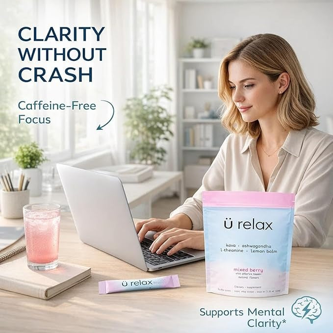 Relax Calming Drink – Natural Calm Powder Drink 15 Packets