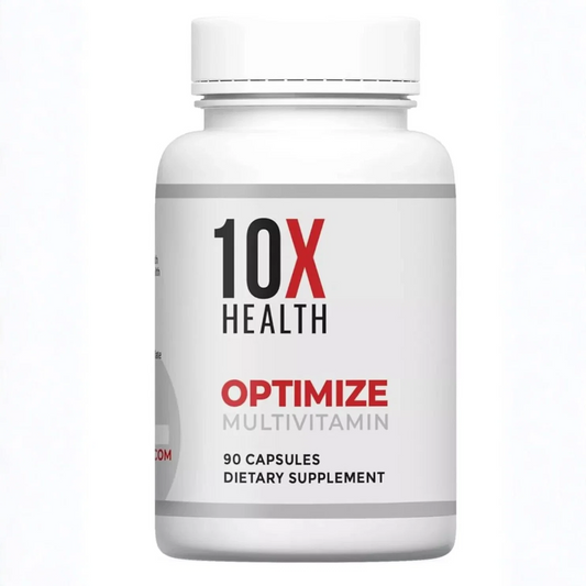 10X Health Optimize Methylated Multivitamin – 90 Capsules