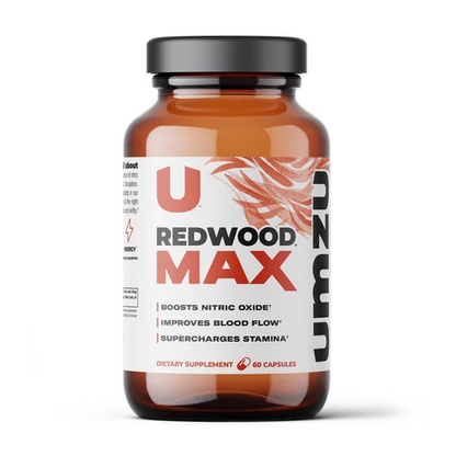 Redwood Max Nitric Oxide Supplement – Blood Flow & Stamina Support, 60 Capsules