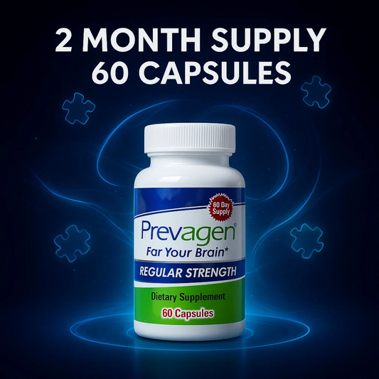 Prevagen Regular Strength – Brain & Memory Support, 60 Capsules