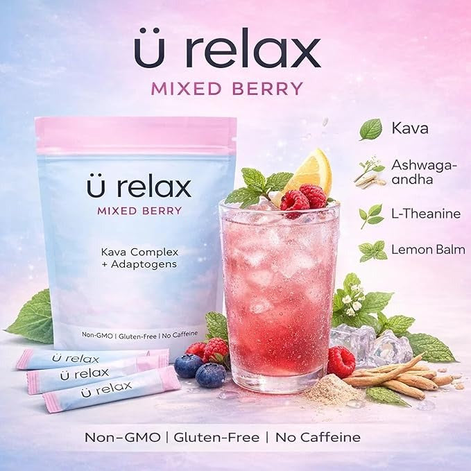 Relax Calming Drink – Natural Calm Powder Drink 15 Packets