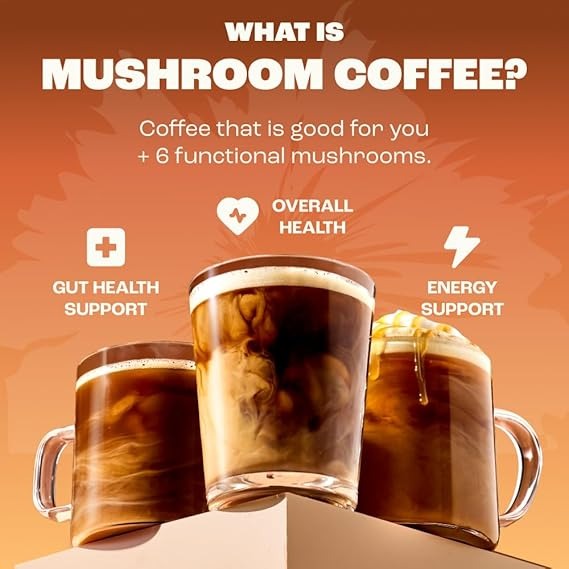 RYZE Mushroom Coffee – Organic Energy & Smooth Coffee Blend