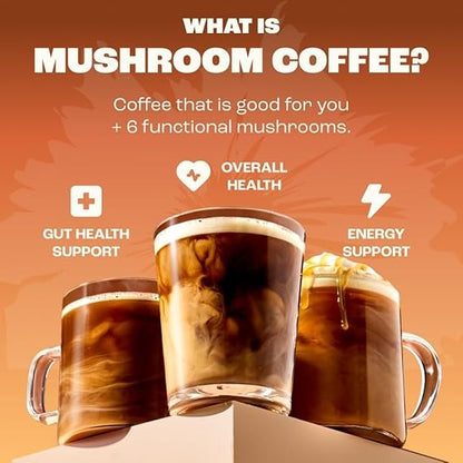 RYZE Mushroom Coffee – Organic Energy & Smooth Coffee Blend